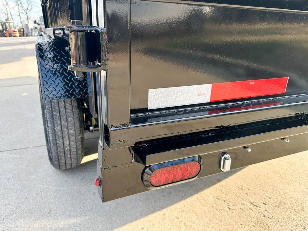 6x12 Hydraulic Dump Trailer with 4ft Sides (2) 5,200lb Axles image 12