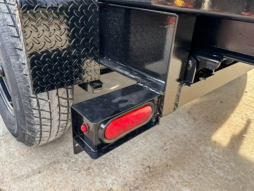 7x14 Gorilla Telescopic Gooseneck IBeam Dump Trailer 2ft Sides (2) 7K Axles image 15