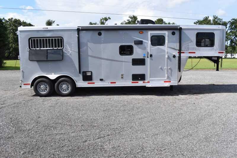 2020 Lakota Colt 8209SO 2 Horse Trailer with 9′ Short Wall image 3