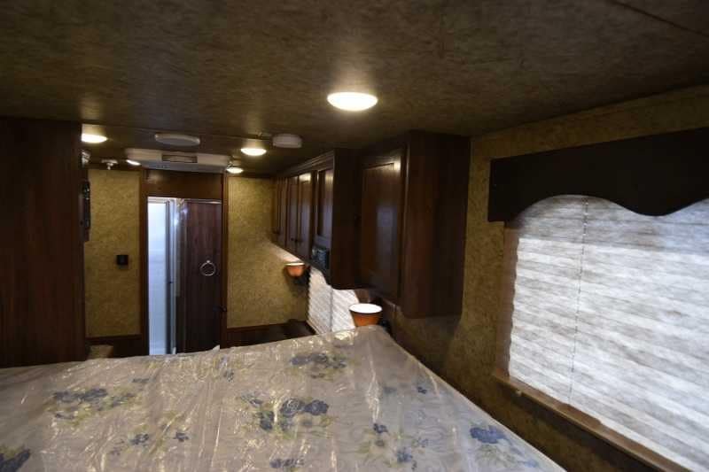 2018 Lakota Charger LQ Stock Trailer with 9′ Short Wall image 9