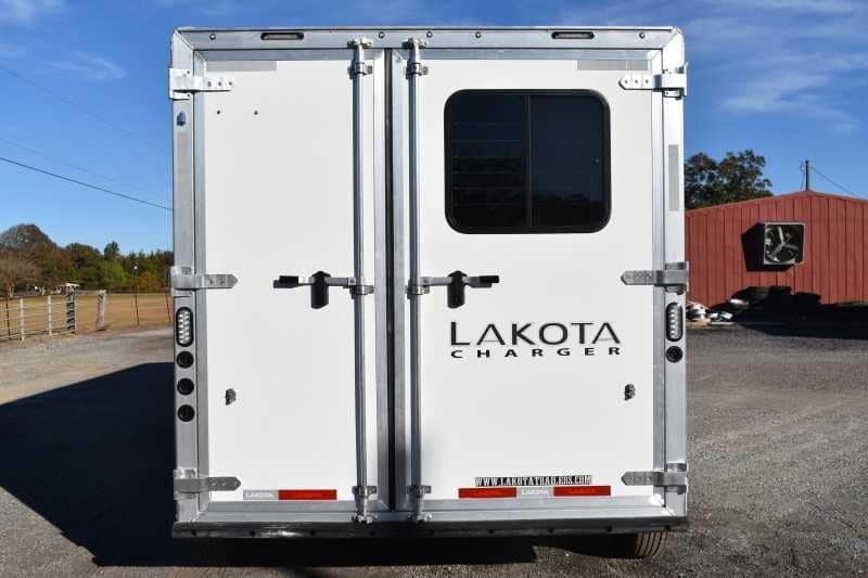 2022 Lakota Charger LQ 2 Horse Trailer with 9′ Short Wall image 24