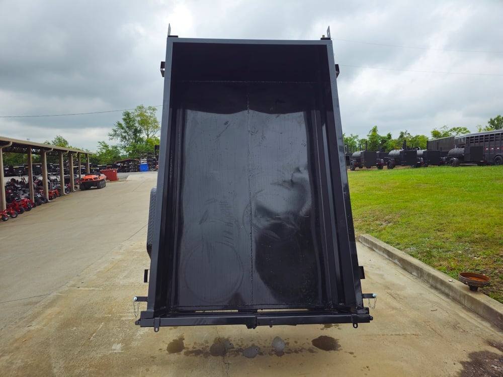 5x8 Hydraulic Dump Trailer 24" Sides 5,200lb Axle with Brake image 14