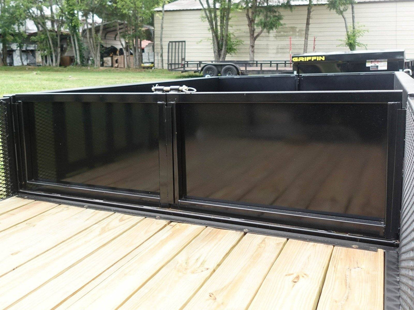 7x20 Hybrid Utility Dump Trailer 2ft Sides with Box (2) 7K Axles image 14