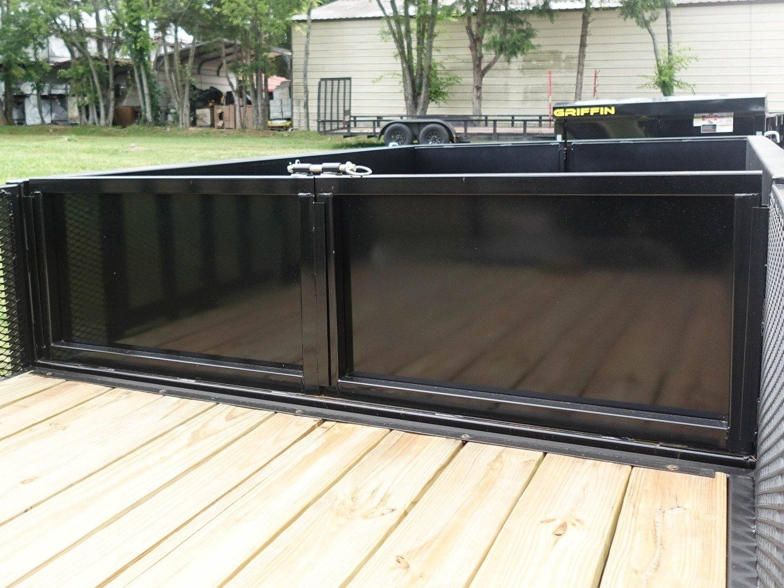 7x20 Hybrid Utility Dump Trailer 2ft Sides with Box (2) 7K Axles image 14