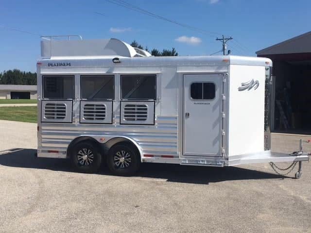 2018 Platinum Coach 3 Horse Bumper Pull image 17