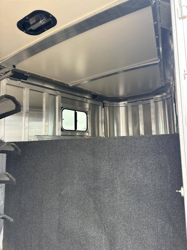 2012 Hart Trailers Short-Go Single Axle Stock / Stock Combo Trailer image 5