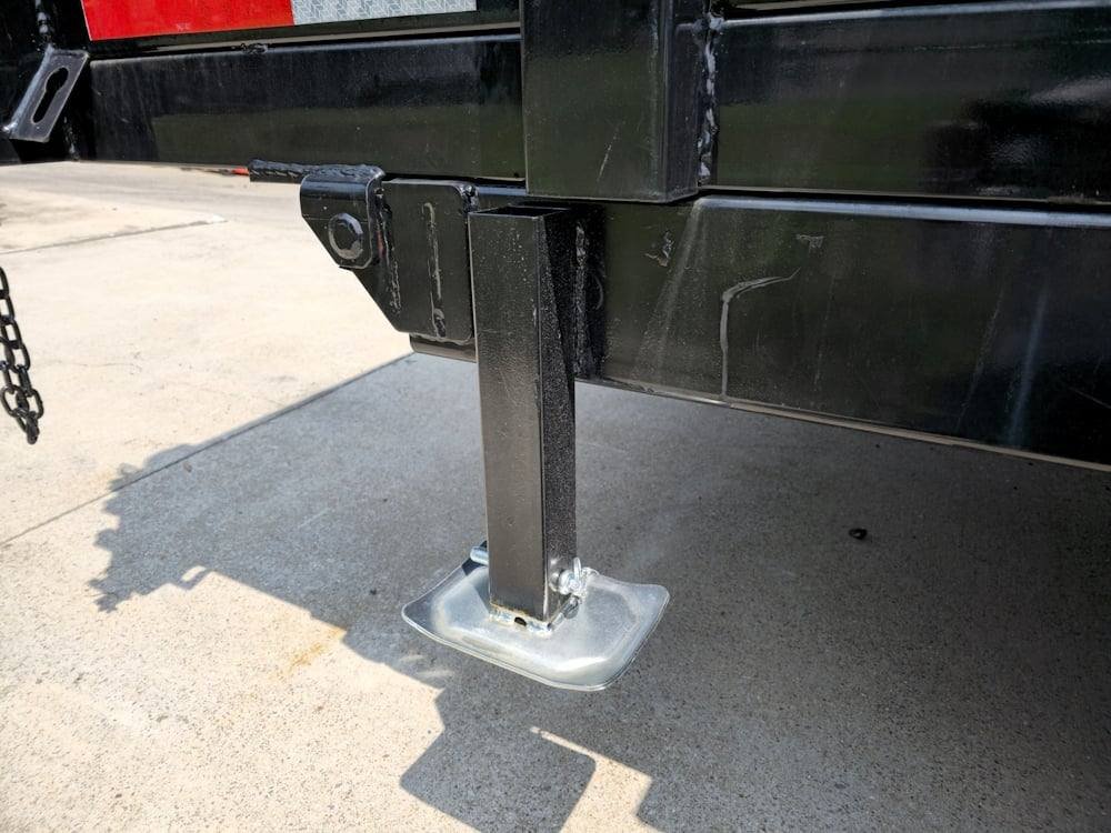 7x16 Hydraulic Dump Trailer with 3ft Sides (2) 7K Axles image 12