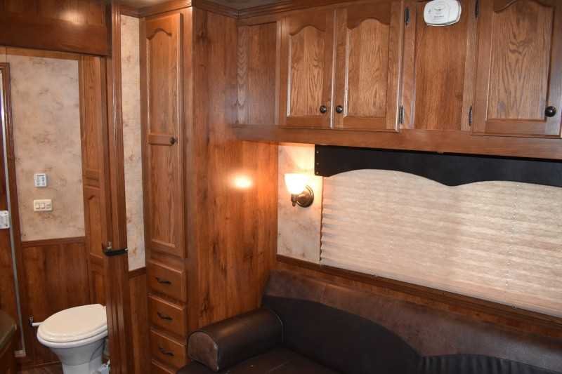 2013 Lakota Charger 8411LQ 4 Horse Trailer with 13′ Short Wall image 13