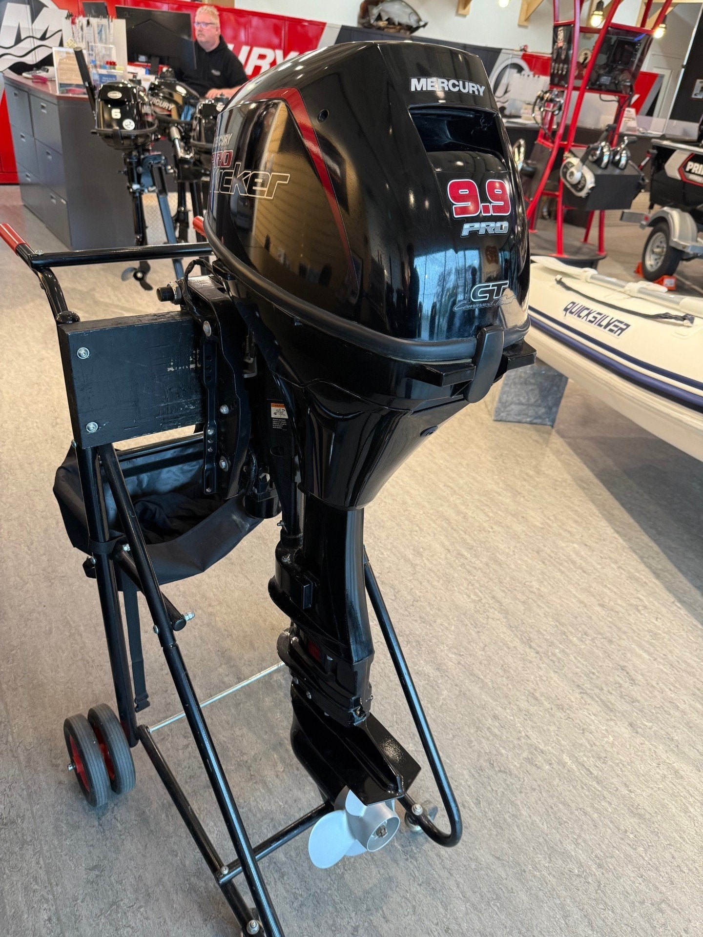 2018 MERCURY 9.9EXLPT CT PROKICKER -CARBURETED -USED image 5