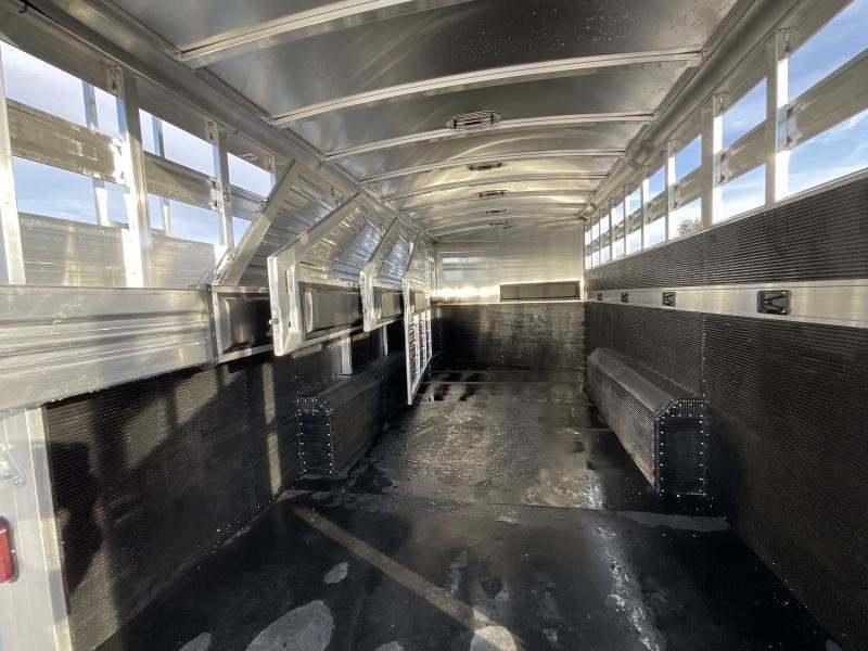 NEW 2024 Elite Trailers 5 Horse Stock Combo BP Horse Trailer image 16