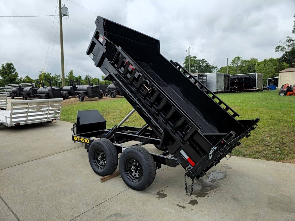 6' X 10' Hydraulic Dump Trailer With Loading Ramps GVWR 9990 image 21