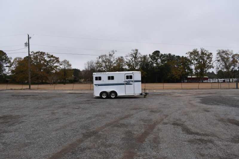 1995 Featherlite 2HSLBP 2 Horse Trailer – Aluminum Bumper Pull image 0