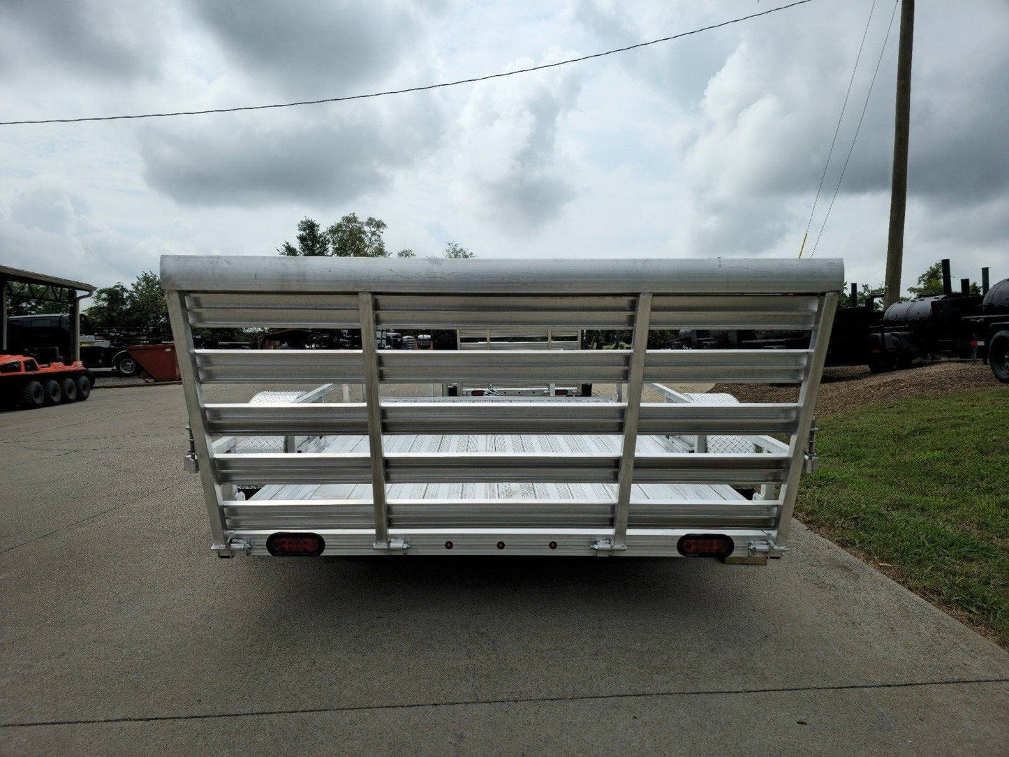 6.4' x 10' All Aluminum Utility Trailer 3500 lb Axle image 6