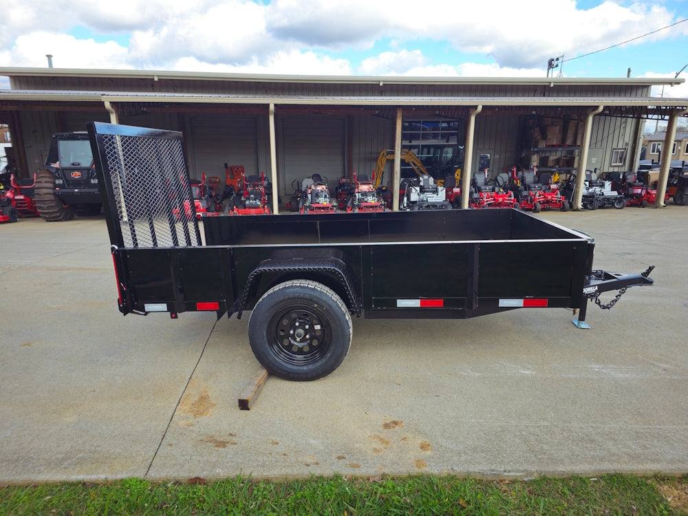 5' X 10' Utility Trailer Straight Deck 18" Sides Tall Gate image 8
