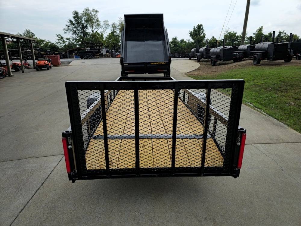 5x14 Dovetail Utility Trailer 3,500lb Axle image 10