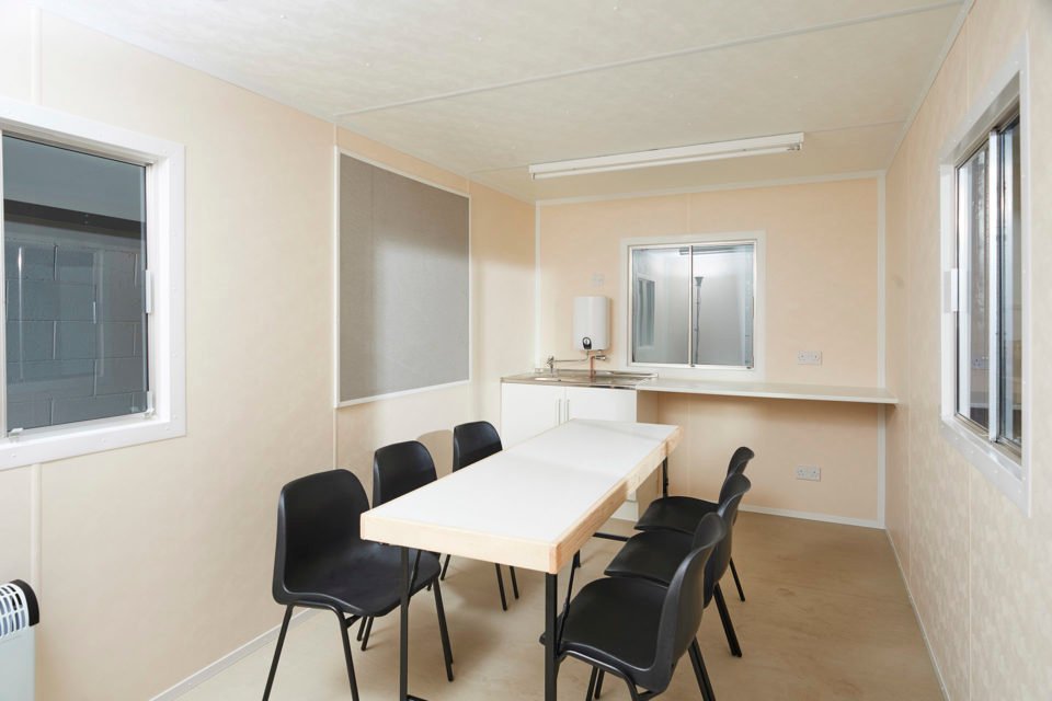 24Ft x 9Ft Steel Anti-Vandal Canteen Cabin image 0