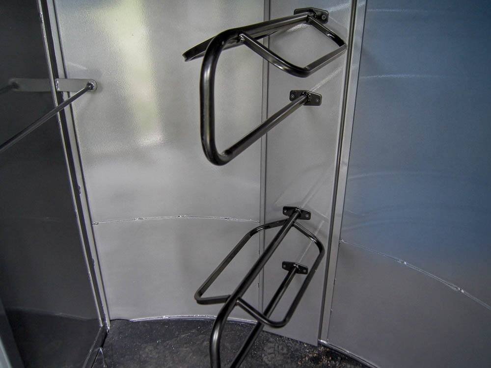 14ft Charcoal Horse Livestock Cattle Trailer (2) 3,500lb Axles with Dressing Room image 23