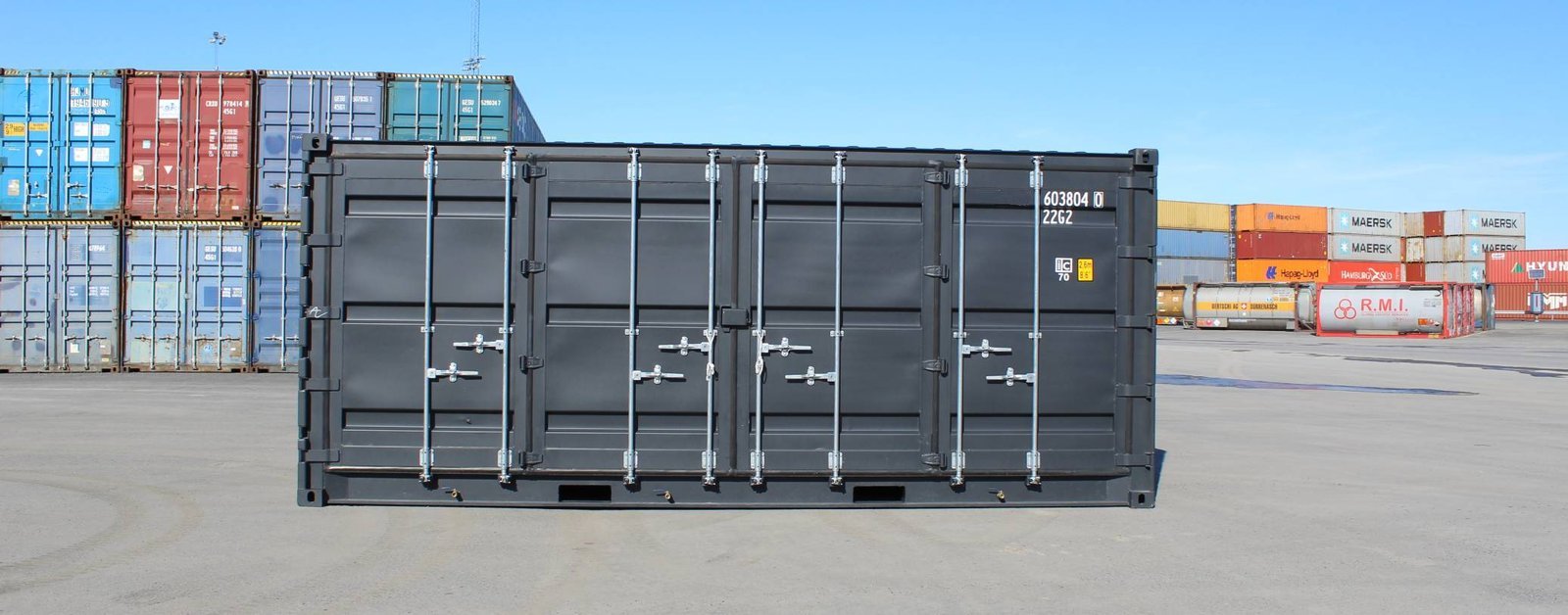 20ft High Cube Container – Hazardous Waste Container, Side opening (9ft 6′ high) image 7