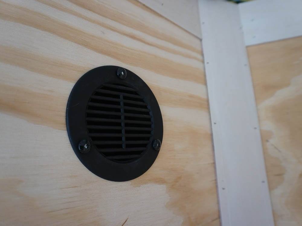 7x12 Enclosed Trailer Red V-Nose Blackout Package 3,500lb Axle Storage image 19