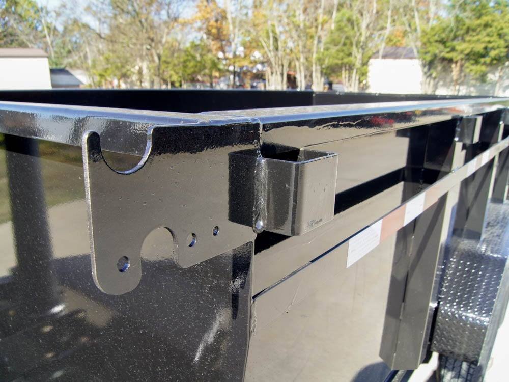 7x14 Gorilla Telescopic IBeam Dump Trailer with 3ft Sides (2) 7K Axles image 14