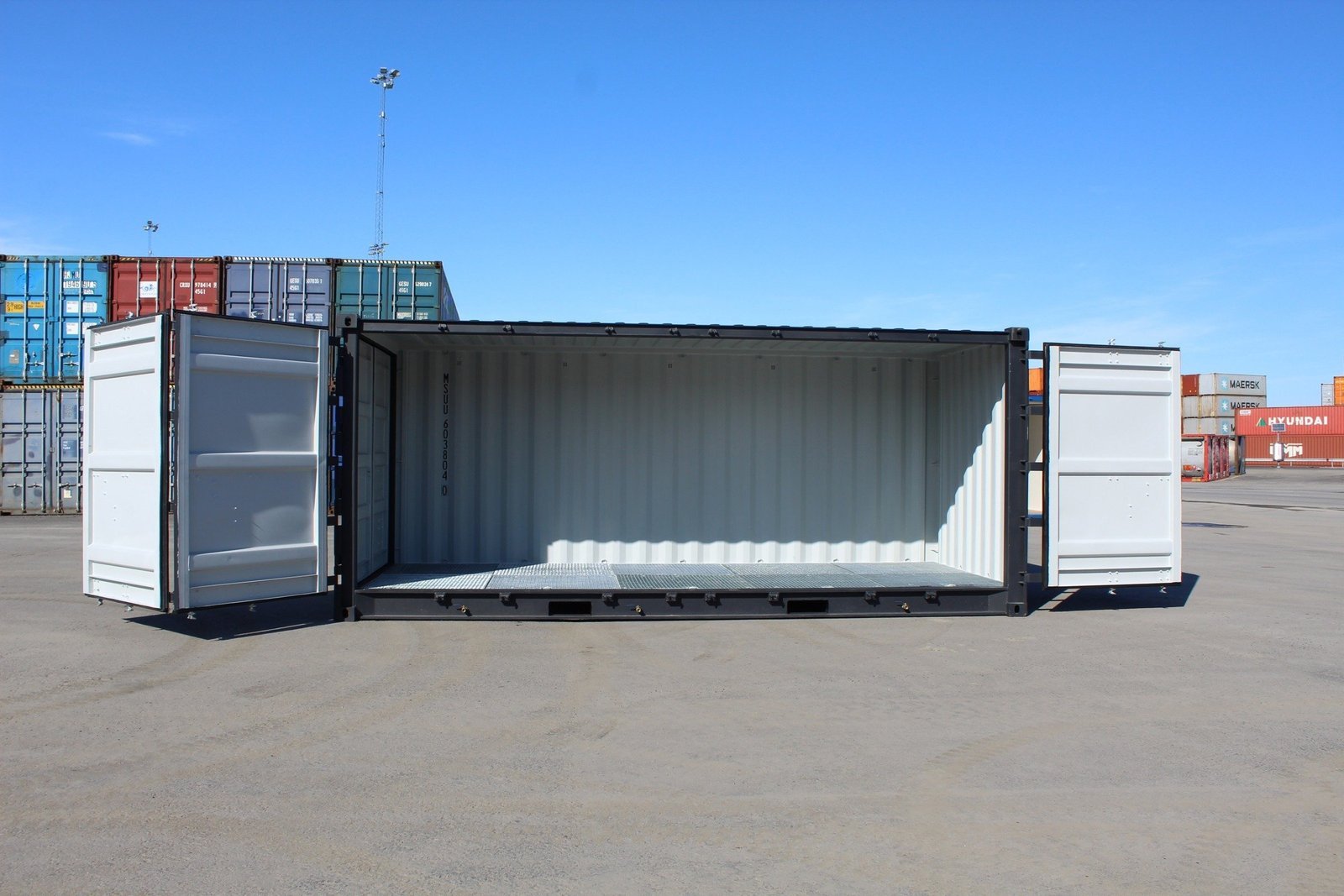 20ft High Cube Container – Hazardous Waste Container, Side opening (9ft 6′ high) image 5