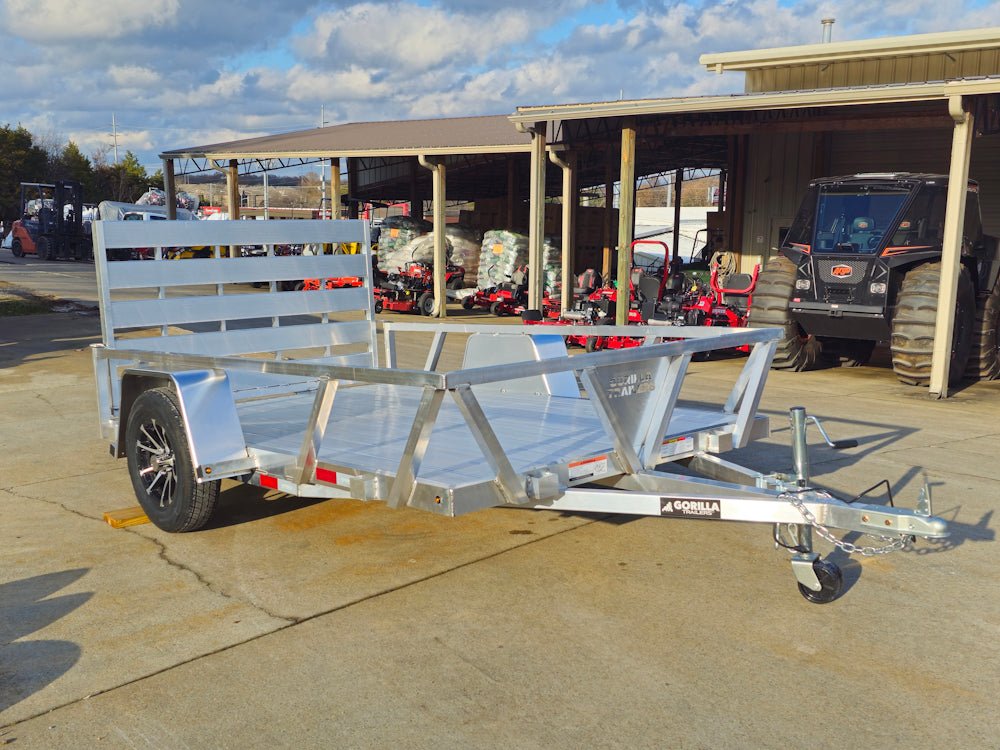 6.4' X 10' Gorilla Aluminum Utility Trailer 3,500lb Axle image 9