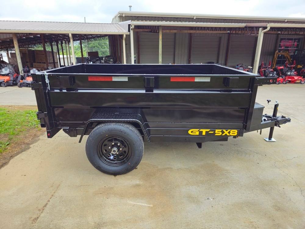 5x8 Hydraulic Dump Trailer 24" Sides 5,200lb Axle with Brake image 7