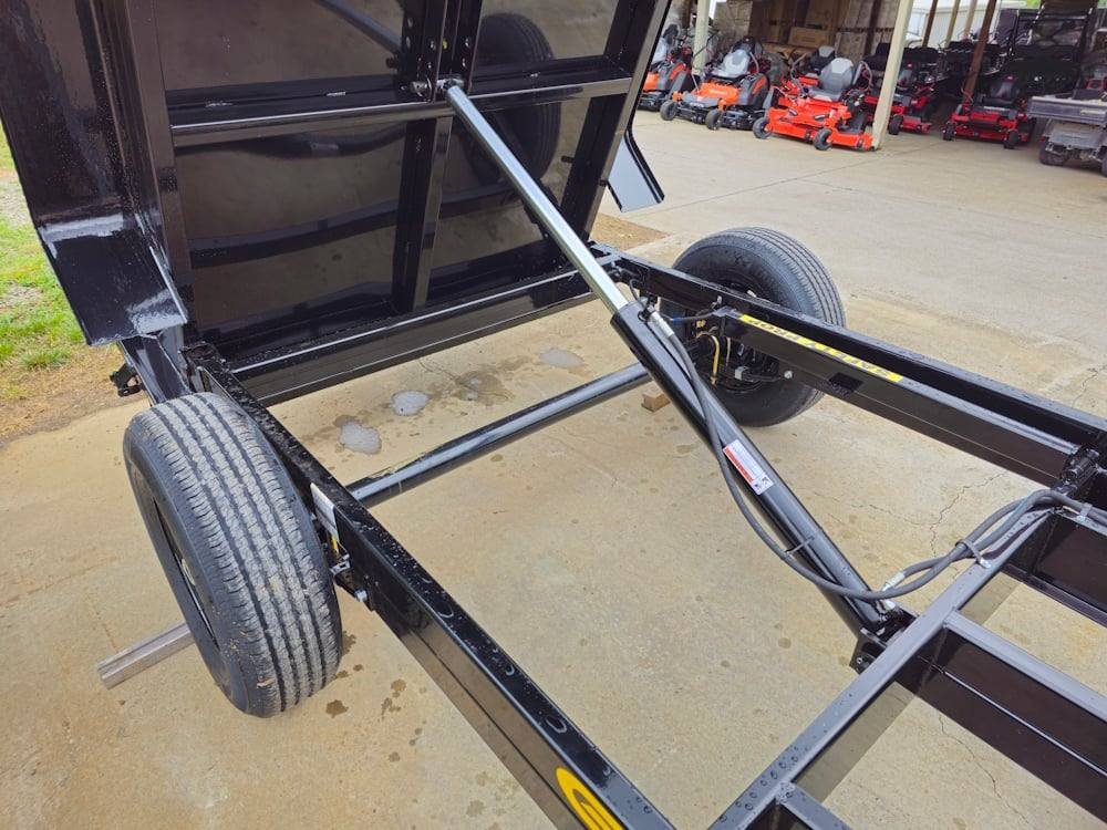 5x8 Hydraulic Dump Trailer 24" Sides 5,200lb Axle with Brake image 18