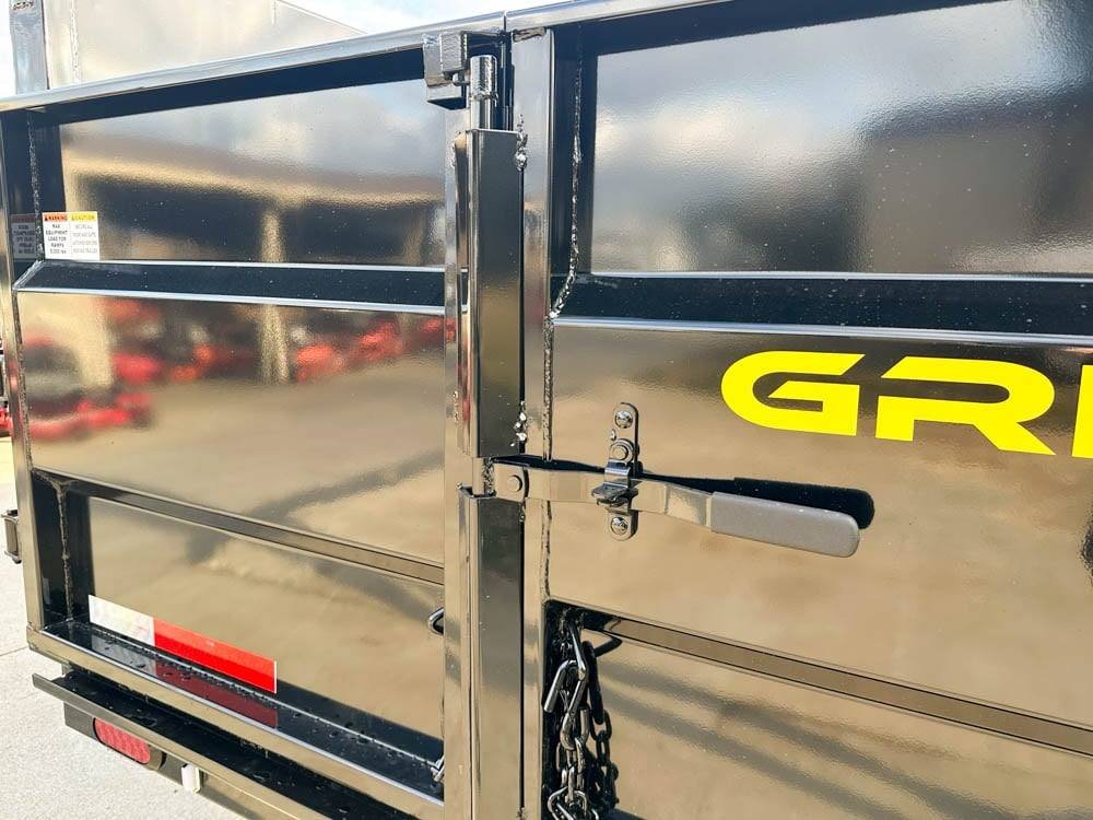 6x12 Hydraulic Dump Trailer with 4ft Sides (2) 5,200lb Axles image 14