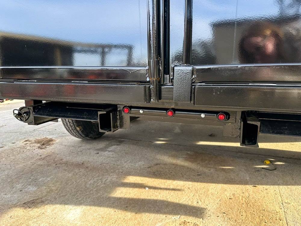 7x14 Gorilla Telescopic Gooseneck IBeam Dump Trailer 2ft Sides (2) 7K Axles image 17