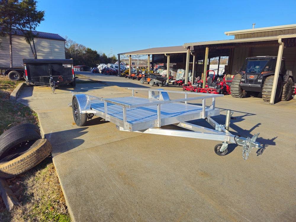 6.4'x12' Aluminum Utility Trailer With Gate Aluminum Wheels 3500 lb Axle image 19
