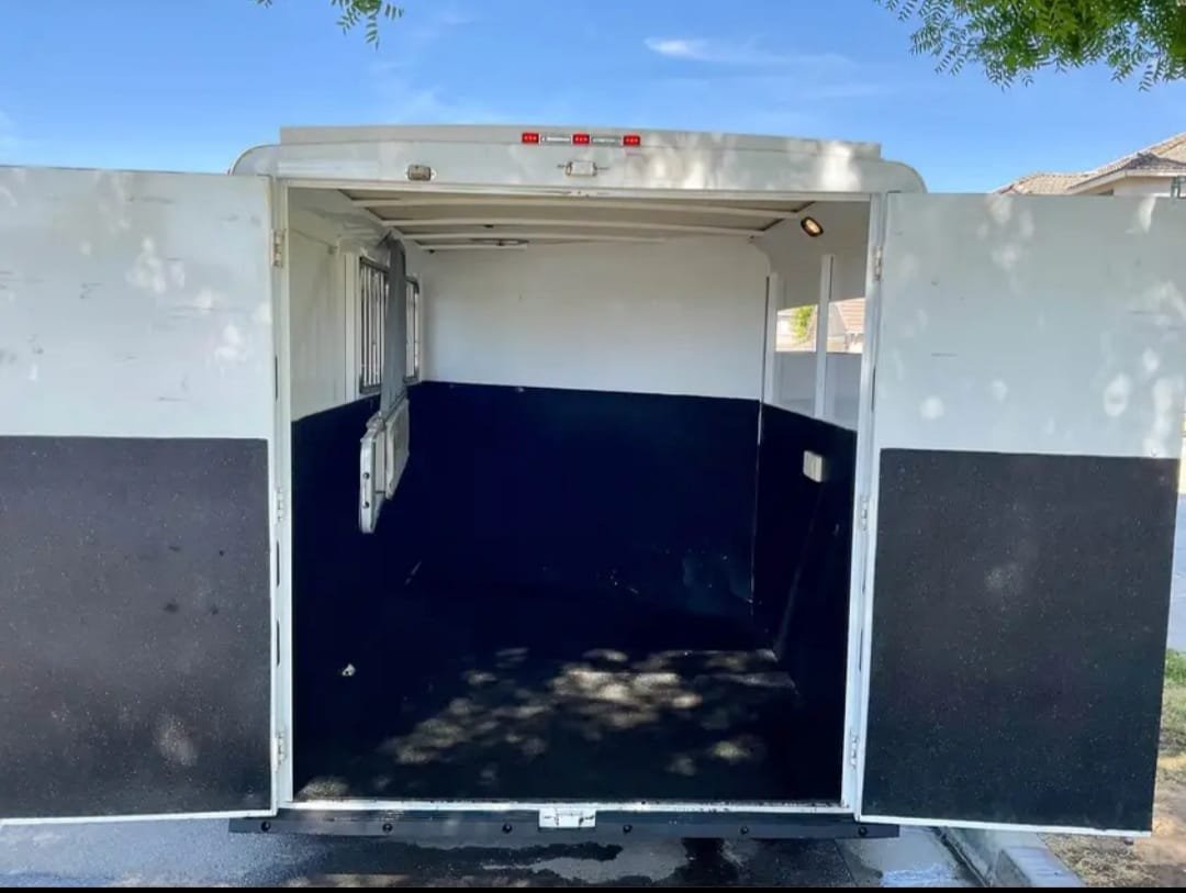 2007 Circle J 2 Horse Trailer Slant Load image 9