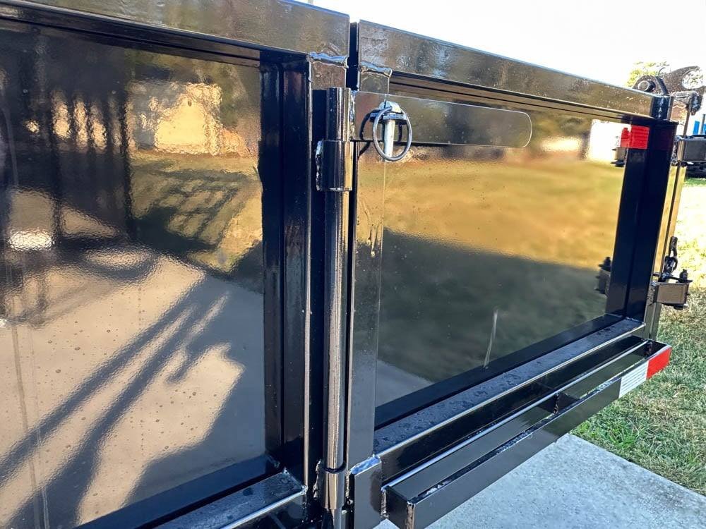 7x14 Gorilla Telescopic IBeam Dump Trailer with 2ft Sides (2) 7K Axles image 18