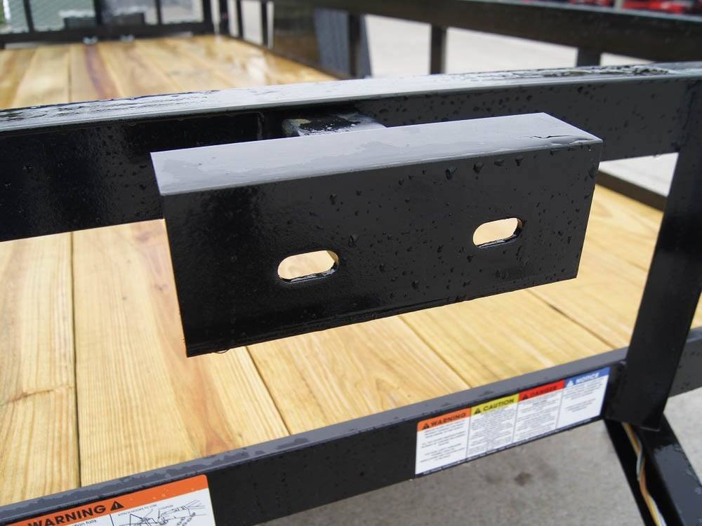 5x14 Straight Deck Utility Trailer Tall Gate 3,500lb Axle image 9