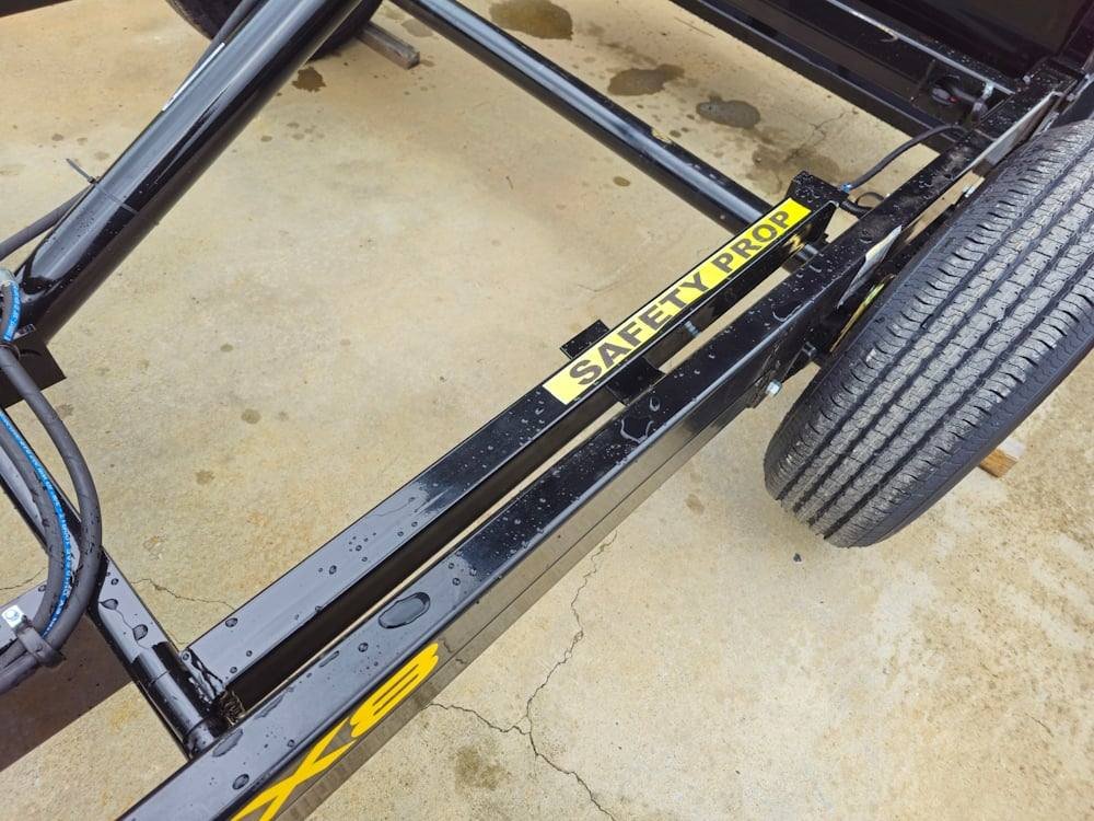 5x8 Hydraulic Dump Trailer 24" Sides 5,200lb Axle with Brake image 19