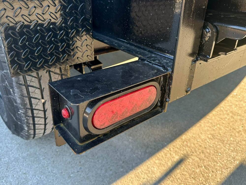 7x14 Gorilla Telescopic Gooseneck IBeam Dump Trailer 3ft Sides (2) 7K Axles image 13