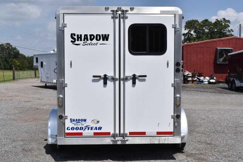 2014 Shadow 7208GLQ 2 Horse Trailer with 8′ Short Wall image 21