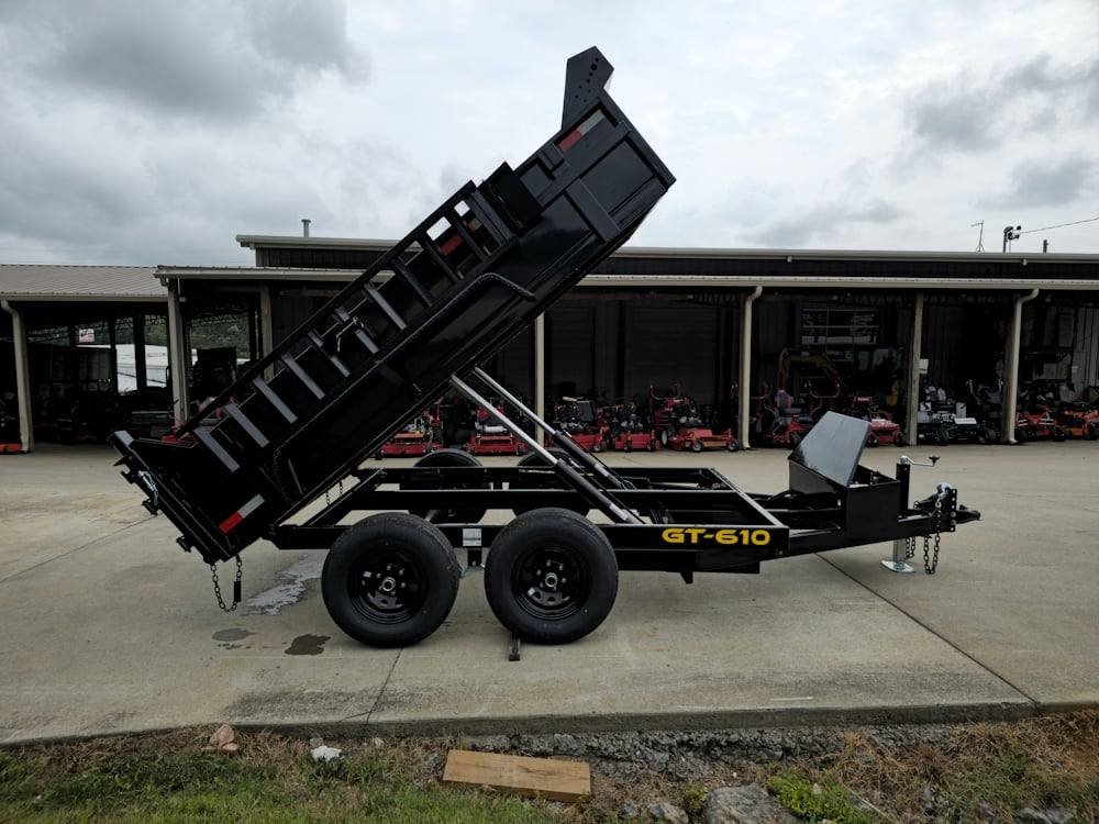 6' X 10' Hydraulic Dump Trailer With Loading Ramps GVWR 9990 image 25