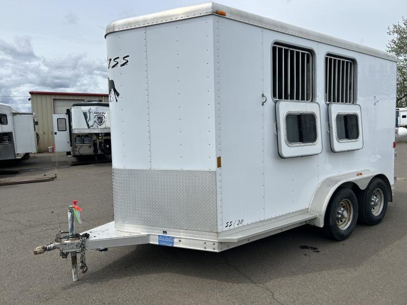 2007 Exiss 2 Horse Trailer image 0