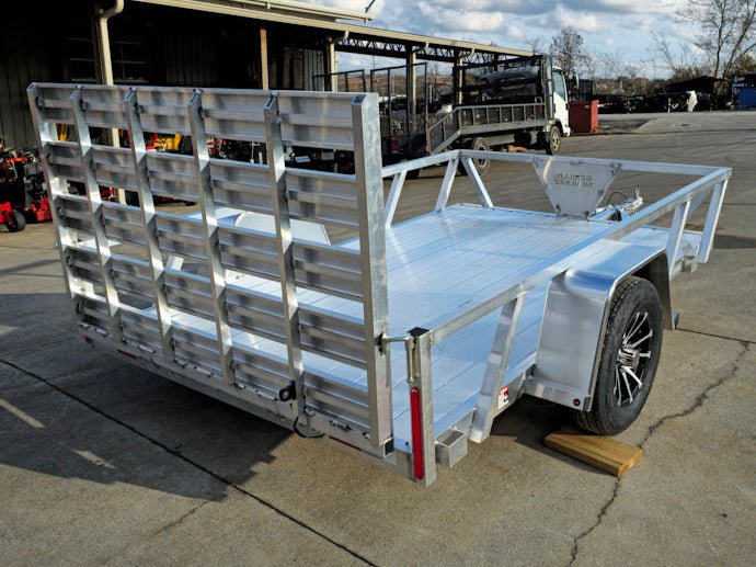 6.4' X 10' Gorilla Aluminum Utility Trailer 3,500lb Axle image 7