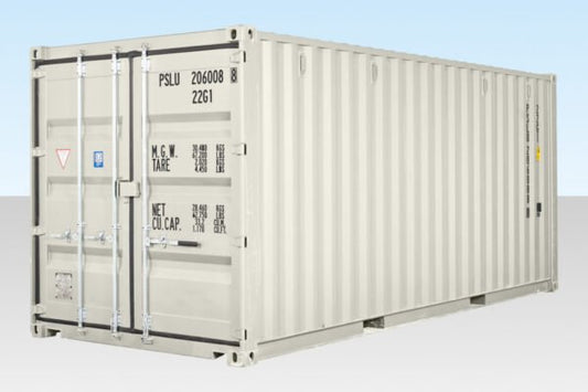 20Ft Shipping Container (One Trip) – White image 0