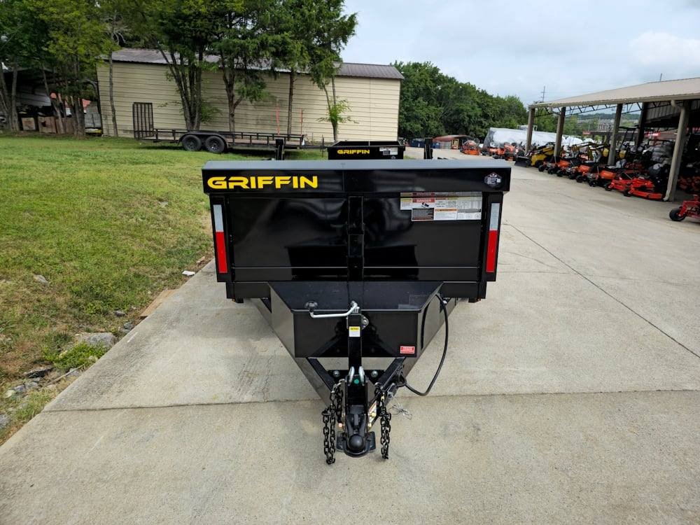 6' X 10' Hydraulic Dump Trailer With Loading Ramps GVWR 9990 image 2