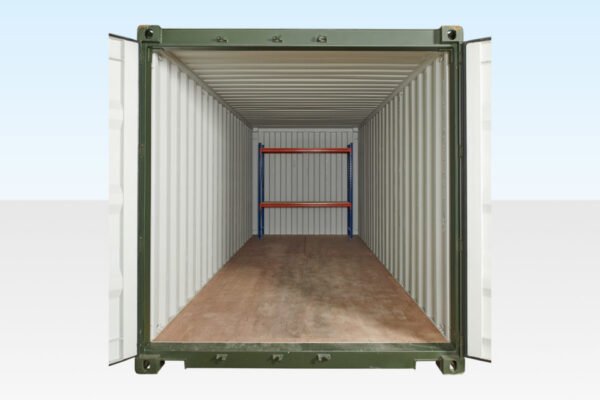 Adjustable, Heavy Duty Two Tier Racking For Rear Of Container image 1