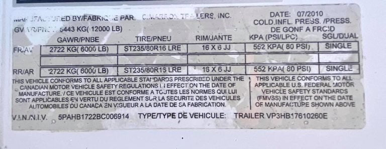 2011 Cimarron 3 Horse Bumper Pull image 1