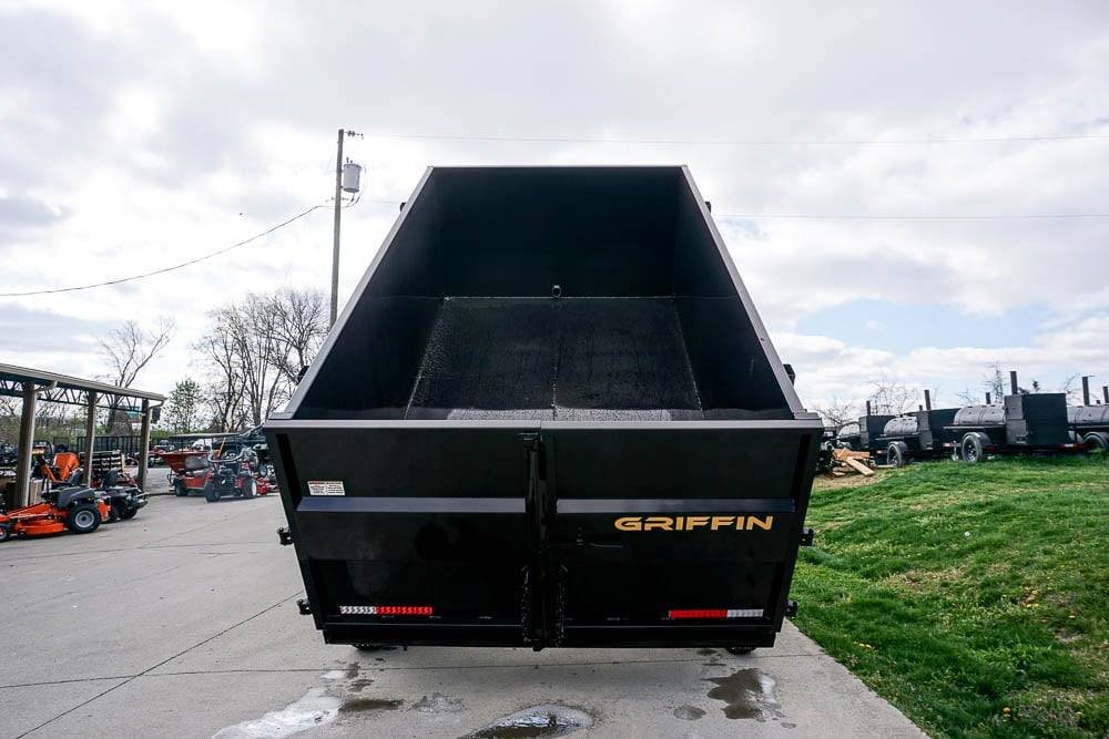 7x12 Hydraulic Dump Trailer with 4ft Sides (2) 7K Axles image 11