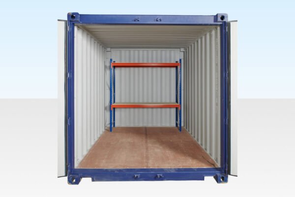 Adjustable, Heavy Duty Two Tier Racking For Rear Of Container image 0