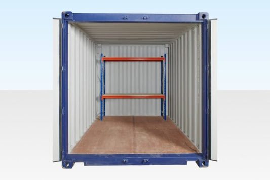 Adjustable, Heavy Duty Two Tier Racking For Rear Of Container image 0