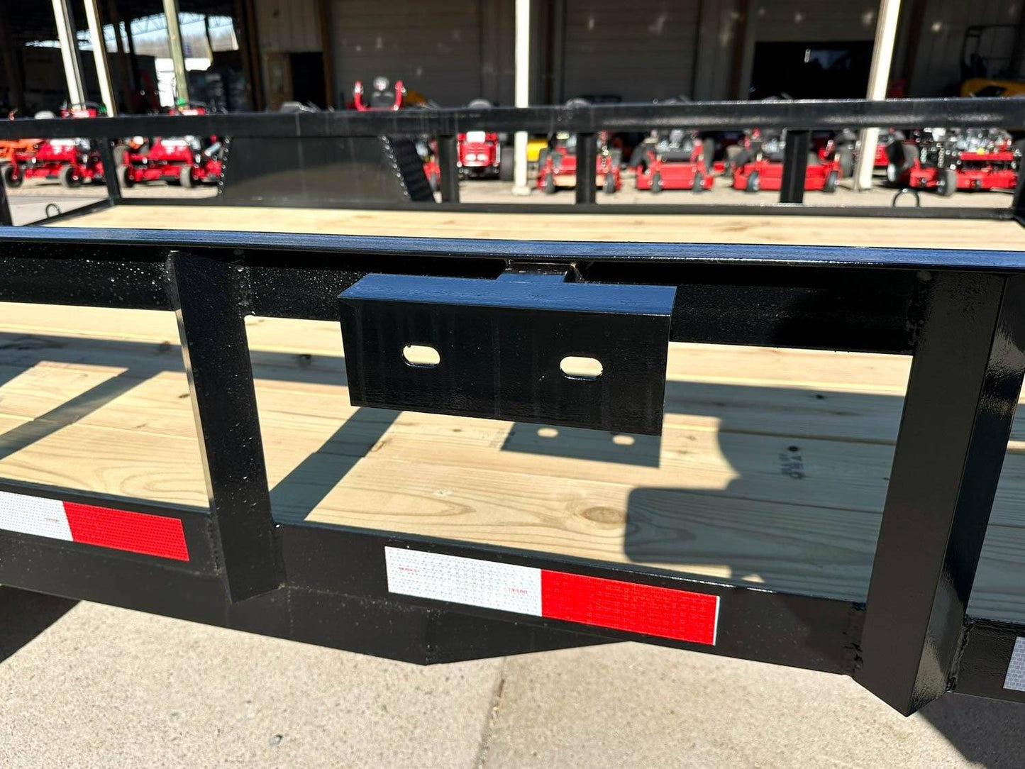 6'4" x 12 Powder Coated Dovetail Utility Trailer 3500lb Axle Powder Coated image 14