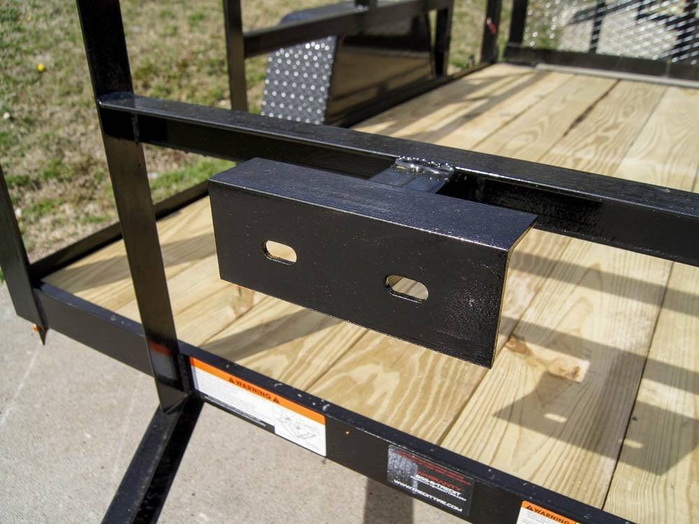 5x8 Straight Deck Utility Trailer with 2ft Side Rails 3500lb Axle image 9