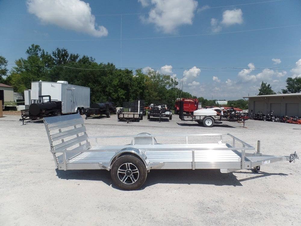 5'x12' All Aluminum Utility Trailer Straight 3500 lb Axle image 3